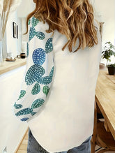 New Casual Printed Long-Sleeved Shirt